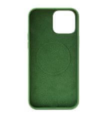 Nuvo Silikónový obal s MagSafe NUVO na Apple iPhone 13 Pro Max zelený