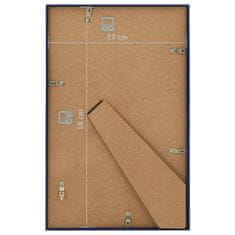 Vidaxl Fotorámiky na stenu alebo stôl 5 ks čierne 13x18 cm MDF