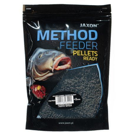 WEBHIDDENBRAND pelety halibut black 4mm Method Feeder 500g