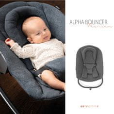 Hauck Alpha Bouncer Premium Jersey uhlový - rozbalené