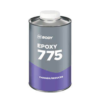 HB BODY 775 Epoxidové riedilo transparentné 1l