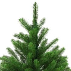 Vidaxl Umelý vianočný stromček s realistickým ihličím zelený 120 cm