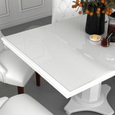 Vidaxl Chránič na stôl priehľadný 120x60 cm 2 mm PVC