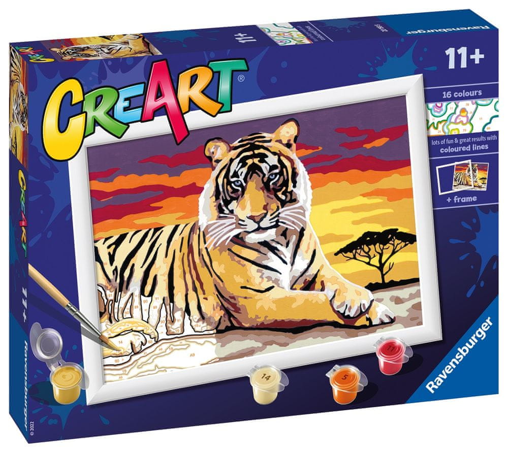 Ravensburger CreArt Majestátny tiger