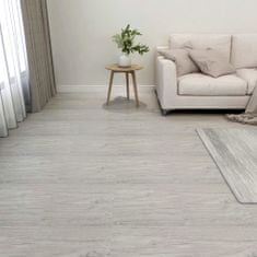 Vidaxl Samolepiace podlahové panely, 20 kusov, PVC, 1,86 m2, sivé