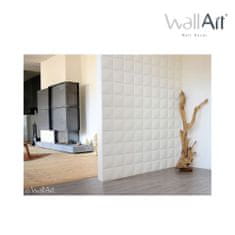 shumee WallArt Nástenné 3D panely kocky "Cubes", 12 ks, GA-WA07