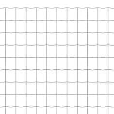 Vidaxl Euro plot, oceľ 10x1,7 m, sivý