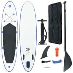 Vidaxl Nafukovací Stand Up Paddleboard modro-biely