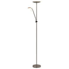 Vidaxl Stojanová lampa strieborná 180 cm 16 W