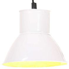 Vidaxl Závesná lampa 25 W, biela, okrúhla 17 cm E27