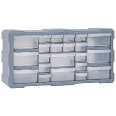 Vidaxl Organizér s 22 zásuvkami 49x16x25,5 cm