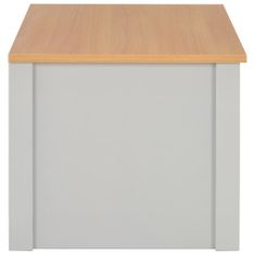Vidaxl Konferenčný stolík sivý 100x50x42 cm