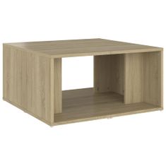 Vidaxl Konferenčné stolíky 4ks, dub sonoma 33x33x33cm kompozitné drevo