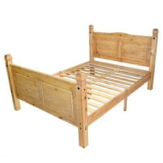 Vidaxl Rám postele z borovice, mexické prevedenie Corona, 160x200 cm