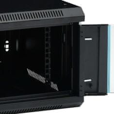 Vidaxl 6U Nástenná serverová skriňa 19" IP20 600x450x375 mm