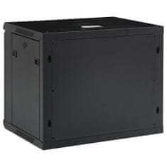 Vidaxl 9U Nástenná serverová skriňa 19" 600x450x510 mm IP20