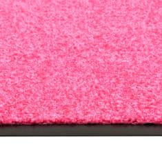 Vidaxl Rohožka, prateľná, ružová 60x180 cm