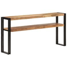 Vidaxl Konzolový stolík 150x30x75 cm masívne akáciové drevo