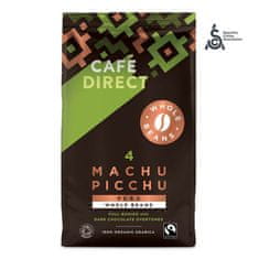 Cafédirect BIO Machu Picchu SCA 82 zrnková káva 750g