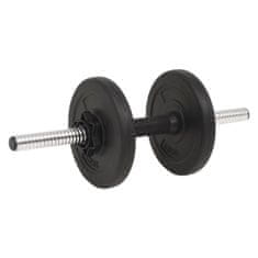 Vidaxl Súprava činiek barbell a dumbbell 30 kg