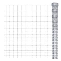 Vidaxl Záhradný plot, pozinkovaná oceľ 50 m, 200 cm