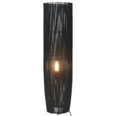 Vidaxl Stojanová lampa vŕba čierna 61 cm E27