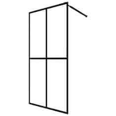 Vidaxl Sprchová zástena walk-in, matné tvrdené sklo 140x195 cm