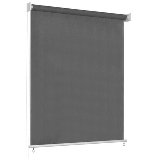 Vidaxl Vonkajšia zatemňovacia roleta 80x230 cm antracitová