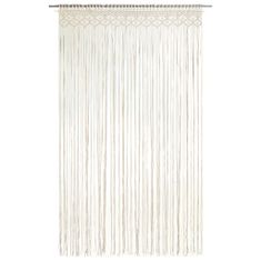 Vidaxl Záclona macrame 140x240 cm bavlna