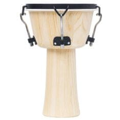 Vidaxl Bubon djembe s kolíkovým ladením 25 cm kozia koža