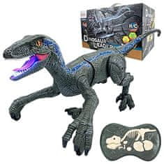 4DAVE RC dinosaurus VELOCIRAPTOR II. - šedý