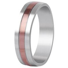 Beneto Exclusive Bicolor prsteň z ocele SPP10 (Obvod 71 mm)