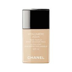 Chanel Rozjasňujúci hydratačný make-up Vitalumiere Aqua SPF 15 ( Ultra - Light Skin Perfecting Makeup) 30 m (Odtieň 20)