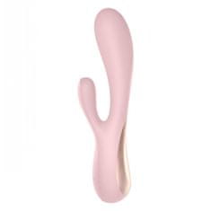 Satisfyer Mono Flex - rabbit vibrátor / ružová