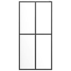 Vidaxl Sprchová zástena walk-in, priehľadné tvrdené sklo 140x195 cm