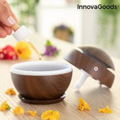 InnovaGoods Zvlhčovač vzduchu Mini Aroma Diffuser, orech