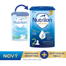 Nutrilon 2 pokračovacie dojčenské mlieko 6x 800g, 6+