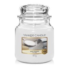 Yankee Candle vonná sviečka Baby Powder (Detský púder) 411g