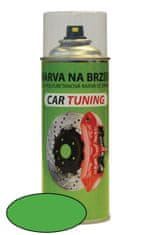 CARTUNING 2-K PUR Farba na brzdové strmene a bubny v spreji 400ml, ZÁŘIVÁ ZELENÁ 6180