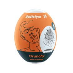 Satisfyer Masturbator Egg Sing - masturbačné vajíčko Crunchy