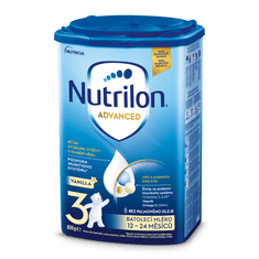 Nutrilon 3 Vanilla - batoľacie mlieko 800g, 12+