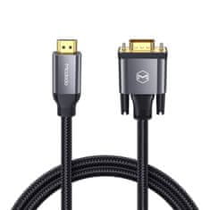 Mcdodo MCDODO KÁBEL HDMI NA VGA D-SUB KONVERTOR NA MONITOR PROJEKTOR 2M