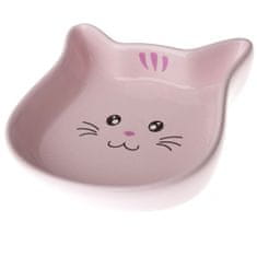  Keramická miska pre mačky - ružová
