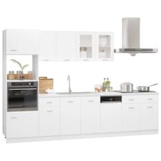 Petromila vidaXL 7-dielna sada kuchynských skriniek biela kompozitné drevo