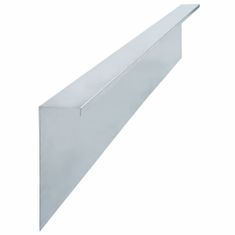 Vidaxl Zábrany proti slimákom 4 ks pozinkovaná oceľ 170x7x25 cm 0,7 mm