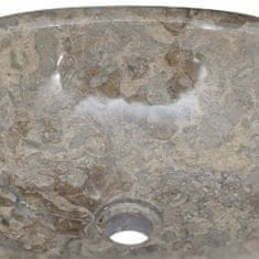 Petromila vidaXL Umývadlo sivé 53x40x15 cm mramor