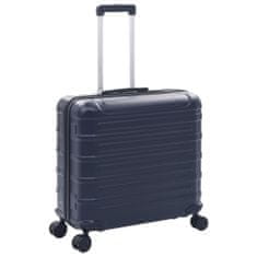 Vidaxl Súprava cestovných kufrov s tvrdým krytom 2 ks námornícka ABS