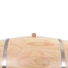 Vidaxl Sud na víno s kohútikom z borovicového dreva 35 l
