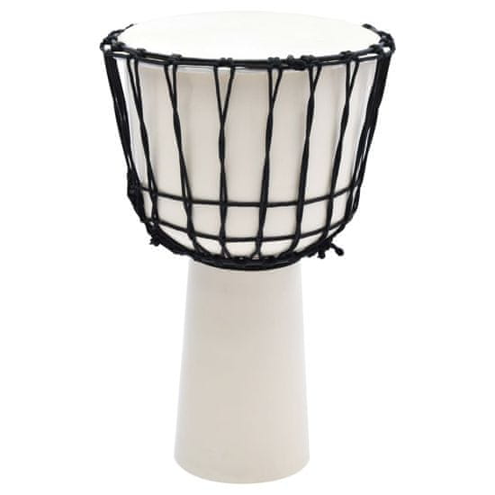 Vidaxl Bubon djembe s povrazovým ladením 12" kozia koža