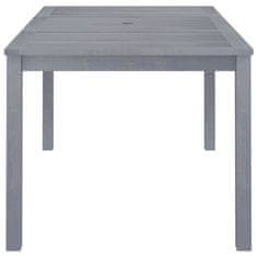 Vidaxl Záhradný jedálenský stôl 150x90x74 cm akáciový masív
